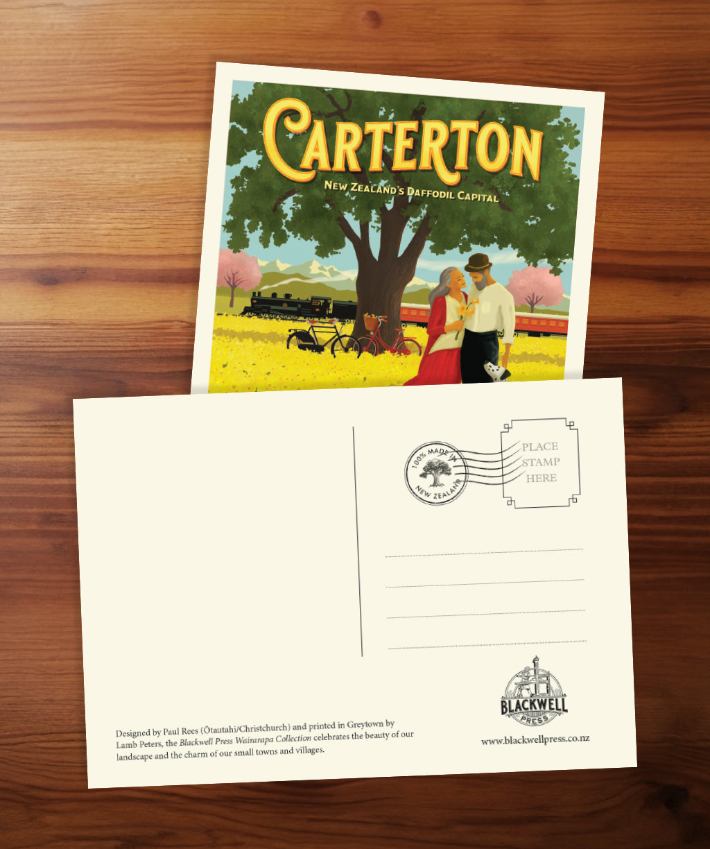 Carterton Daffodil Postcard