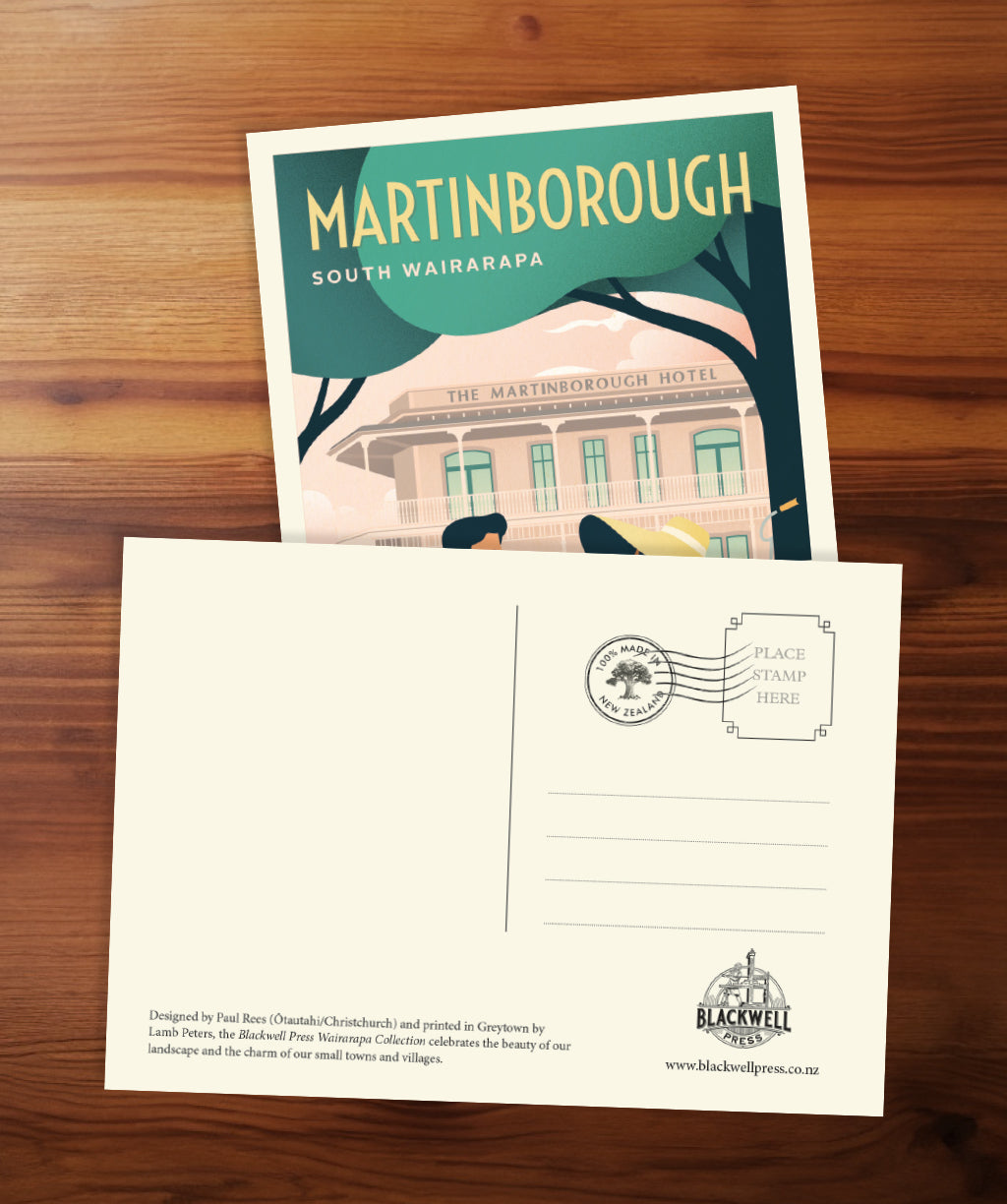 Martinborough Picnic Postcard