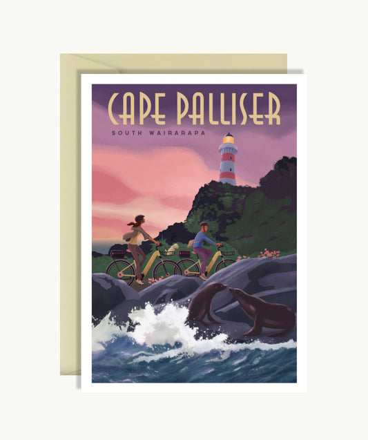 Cape Palliser Lighthouse Greeting Card