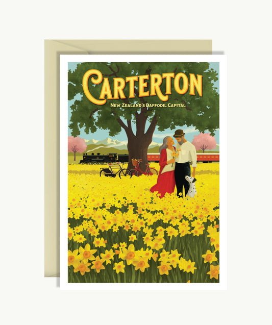 Carterton Daffodil Greeting Card