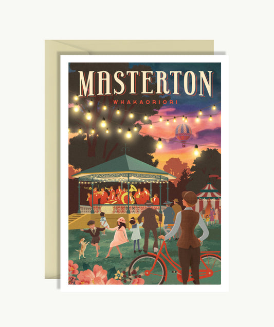 Masterton Queen Elizabeth Park Greeting Card