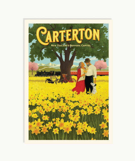 Carterton Daffodil Postcard