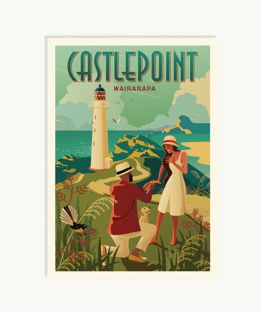 Castlepoint Proposal Poscard