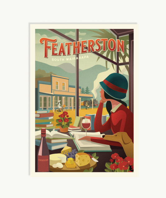 Featherston Reader Postcard