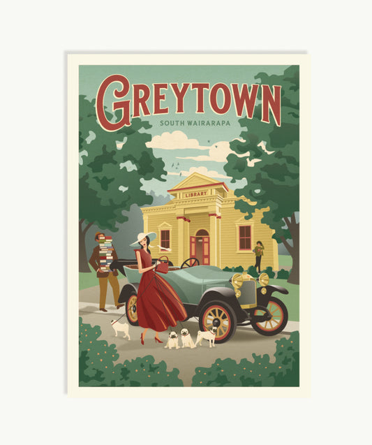 Greytown Big Weekend Postcard